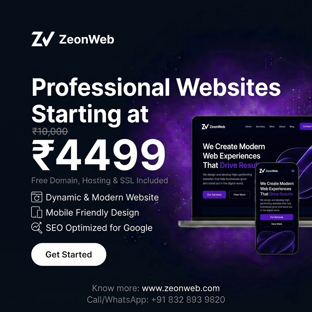 Website Offer banner